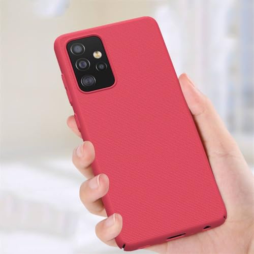Coque Samsung A32 et A52 rouge rigide anti-rayures durable