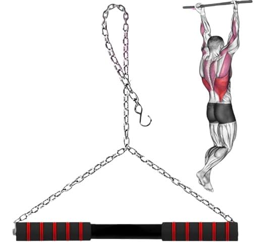 Deviant Buzz Pull Up Bar with Solid Joint Design, Home Gym Exercise Equipment for Strength Training and Muscle Building-image-26