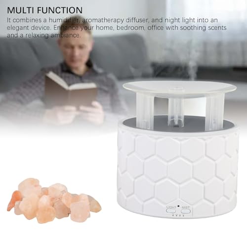 Difusor aromático eléctrico 400ml con luz nocturna y temporizador miniatura 4