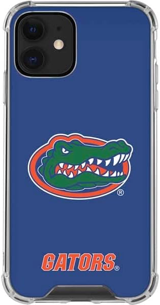 Skinit Clear Phone Case Compatible with iPhone 12 - Officially Licensed University of Florida Gators Mascot Blue Design