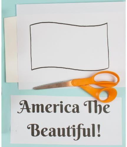 DIY American Flag Button Art Kit – 8x10 Canvas Craft Kit for Adults & Kids image 5
