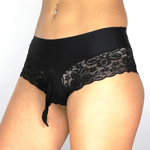 Stretchy Mens Sissy Panties Briefs With Lace3