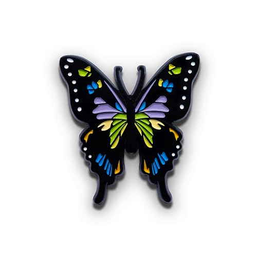Image of PinLab Swallowtail Butterfly Collectible Insect Enamel Lapel Pin Accessory
