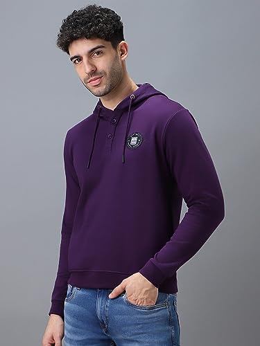 Image of Urbano Fashion Men Polycotton Hooded Sweatshirt