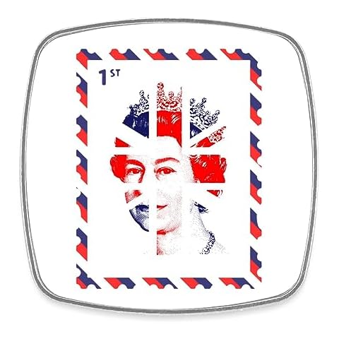 Union Jack Stamp Magnet Tribute to the Queen Cover