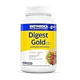 Enzymedica, Digest Gold, Integratore Alimentari con Enzimi Digestivi ad Azione Rapida, Gluten Free, Senza Lattosio, 180 Capsulas