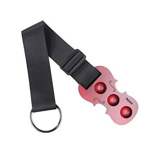 Rayzm Soporte Para Contrabajo/Violonchelo Antideslizante, Protector de Suelo para Contrabajo/Cello, Madera Maciza de Arce, 3 Graduaciones