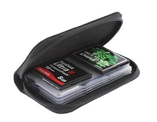 Drhob 1Pcs Memory Card Storage Carrying Pouch Case Holder Wallet For Cf/Sd/Sdhc/Ms/Ds #TOP3