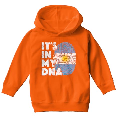 Haase Unlimited Its In My DNA - Argentina Finger Print Toddler/Youth Fleece Hoodie2