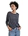Produktbild STREET ONE Damen A322102 Schimmerndes Shirt, Night Sky Blue, 44 EU