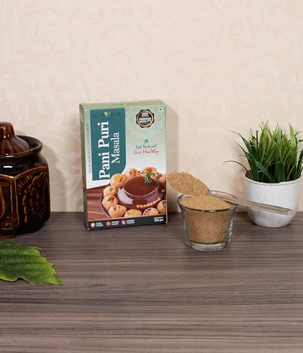 Image of SUNRISE Impex Pani Puri Masala 100g | Flavourful Golgappa Masala Powder | Authentic Street Style Indian Chaat Spice Mix for Pani Puri, Golgappa & Chaat