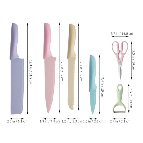 Set Cuchillos Cocina 1 Piezas Acero Inox Base miniatura 2