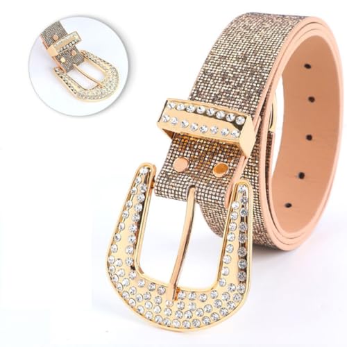 Luxurious Rhinestones Belt Adjustable Length Waist Belt Women's Waistband for Stylish Women At Social Gatherings4