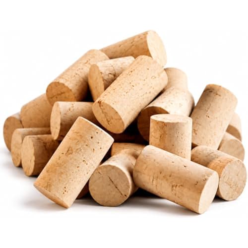 500 Natural Wine Corks #9, 44 x 24 mm, Made in Portugal