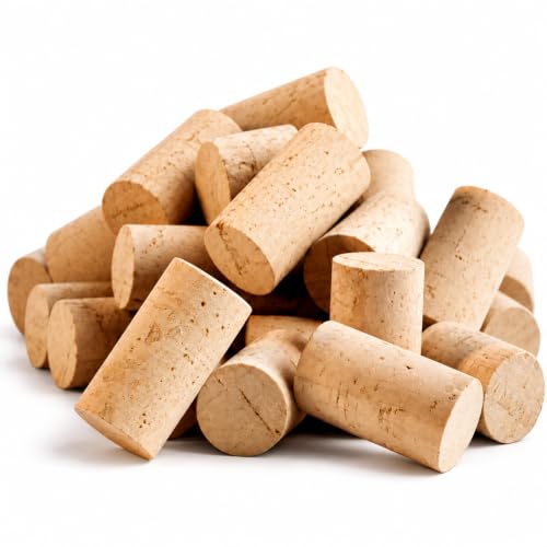 SLIMCORK 250 Natural Wine Corks #9, 44 x 24 mm, Made in Portugal