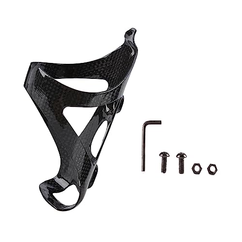 YHESEN - Portabidón para Bicicletas(Brillante), Fibra de Carbono, Accesorios para Bicicletas, 74 mm de diámetro, Ultraligero, Ligero y Duradero portabidón para Bicicletas de Carretera, MTB