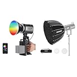 NEEWER MS60C RGBWW LED Video Light with 2.4G/APP Control and 47