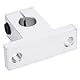 4 Stück SK10 Linear Motion Rail Klemmführung Unterstützung für Welle mit 10 mm Durchmesser, Wellenhalterung aus Aluminiumlegierung Hardware Befestigungsschiene Zubehör Industriewerkzeug