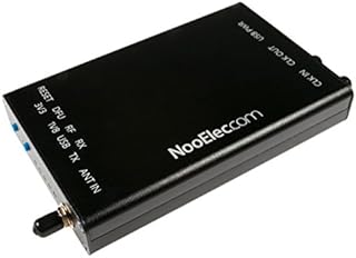 NooElec Extruded Aluminum Enclosure Kit for HackRF One by Great Scott Gadgets (Black)
