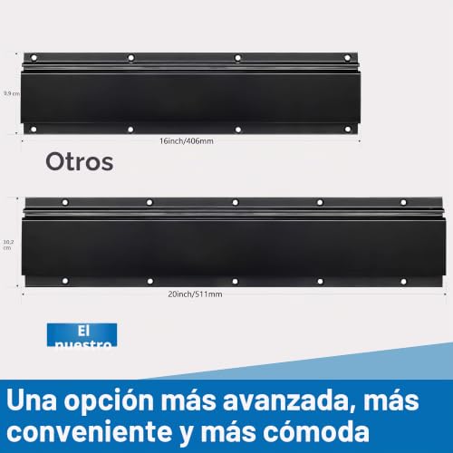 Miniatura 3 de Sinoer Bike Rack Soporte De Pared Para Almacenamiento De Bicicletas Para 6 Bicicletas 5 Cascos Gancho Para Garaje O Hogar Portabicicletas Vertical, 20 Pulgadas 511 Mm