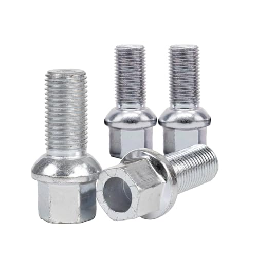 Pernos de rueda WHT002437 de 28 mm para Bora y Caddy juego de 4 llantas de coche