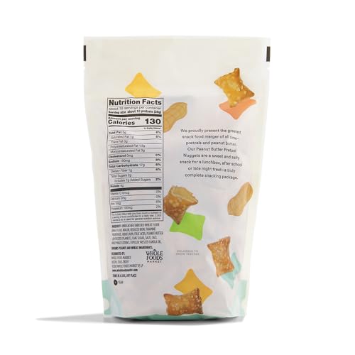 Image of 365 by Whole Foods Market, Peanut Butter Pretzel Nuggets, 18 Ounce