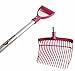 MS Horse Bollengabel, Schweden Mistgabel , Premium Schwedengabel, Metall Stiel, Forke, sehr Stabil, Mistgabel, Stallgabel, Stallgabel Pferde, kostenloser Versand, Portofrei (HOT PINK)
