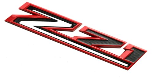 Image of 2 Pack 2019-2025 Z71 Emblem Decals Side Badges Compatible with Silverado Z71 Parts 84632695 (Red)