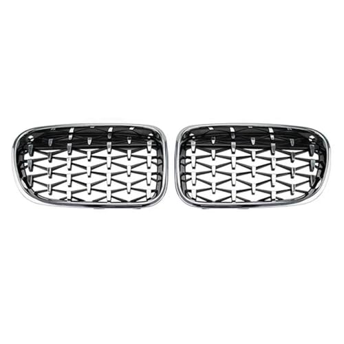 Calandre avant diamant pour BMW X3 F25 2011-2013 en argent chromé