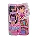 Barbie Dream Besties Doll & Accessories Playset, Renee with Long Black Hair, 11 Food & Video-Themed Pieces