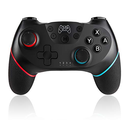SADES Wireless Switch Pro Controller Gamepad Joypad Remote Joystick for Nintendo Switch Console(Black)