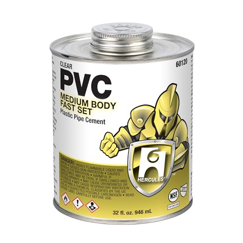 Oatey 60120 Hercules cemento PVC transparent miniatura 1