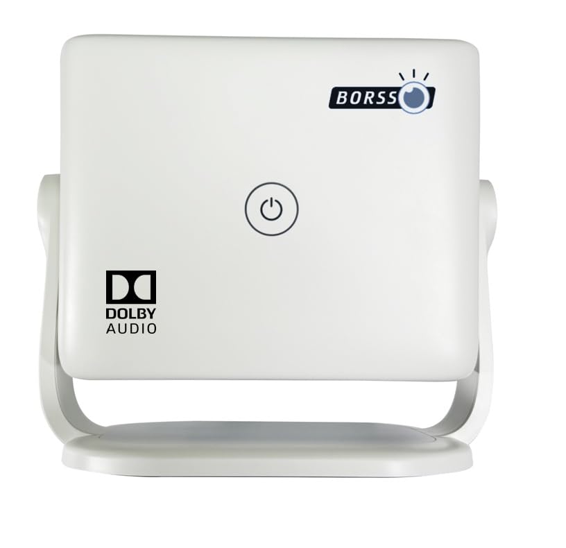 Image of BORSSO Pixel Power | Certified Android 13 Projector 1080p Native 550 ANSI, Fully Automatic, Dolby,4k HDR, HDMI ARC & CEC, 2.4G & 5G WiFi & 5.2 BT, 3D Support | Upgraded