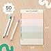 Tiny Expressions Daily to Do List Notepad – Simple Undated Daily Planner Notepad for Busy Professionals & Moms – 50 Tear-Away Sheets for Focus, Productivity, Work & Task Management, ADHD