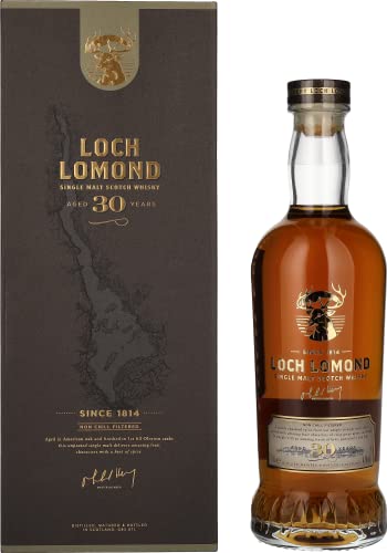 Loch Lomond 30 Years Old Single Malt 47% Vol. 0,7l in Geschenkbox Cover