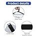 Ptwola Hand Strap Holder Universal Tablet Secure Grip Holder High Elasticity Finger Handle Bands Accessories Versatile Lightweight Bundle Strap Stretchable to 8.27-14.96 inches for Readers