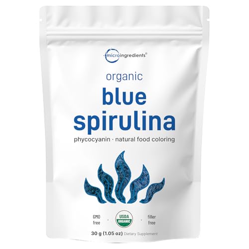 Organic Blue Spirulina Powder with Phycocyanin Extract