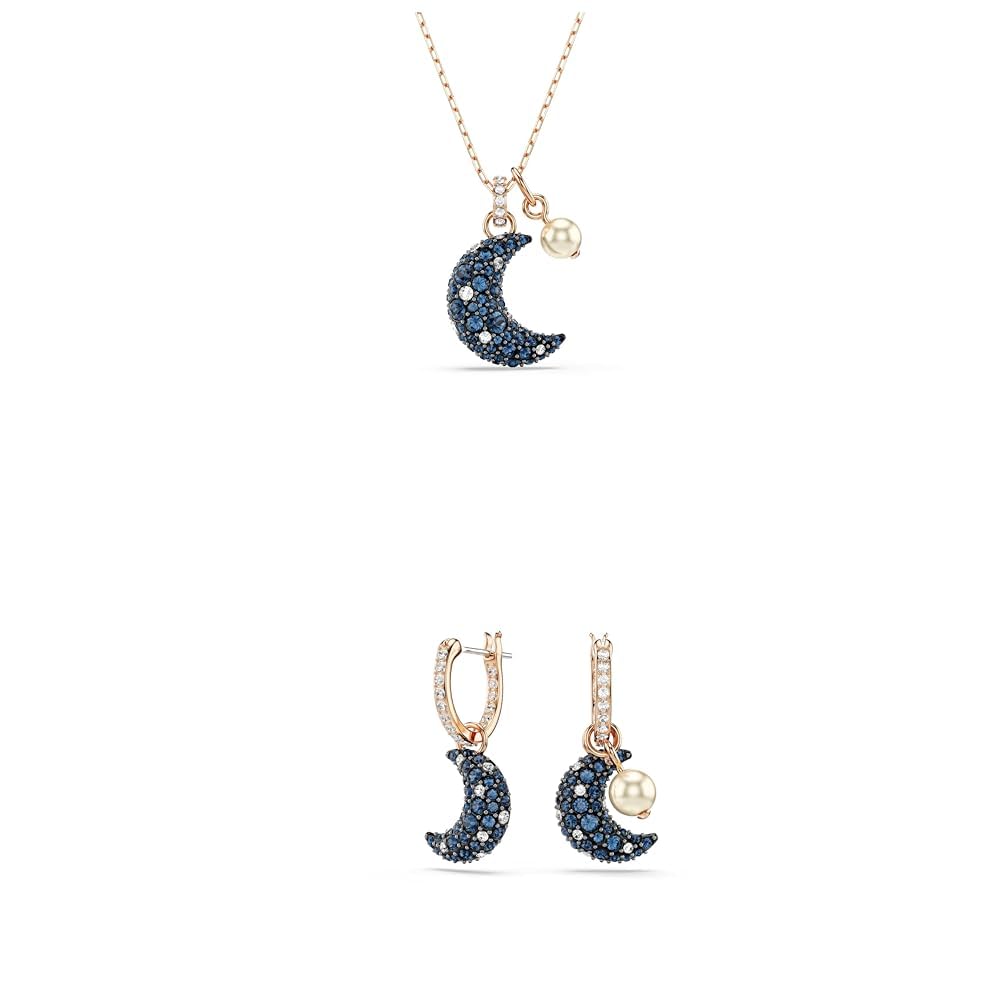 Swarovski Sublima Luna Colección, Collar y Pendientes