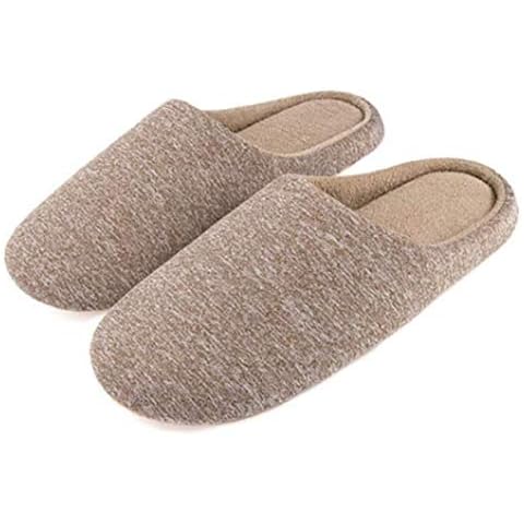FKGV Cotton Slippers Ladies Cotton Shoes Home Slippers Soft Bottom Silent Bedroom Slippers Lady Plush Indoor Shoes Winter Plush Slippers 6 Sbx-Rcs Coffee Cover
