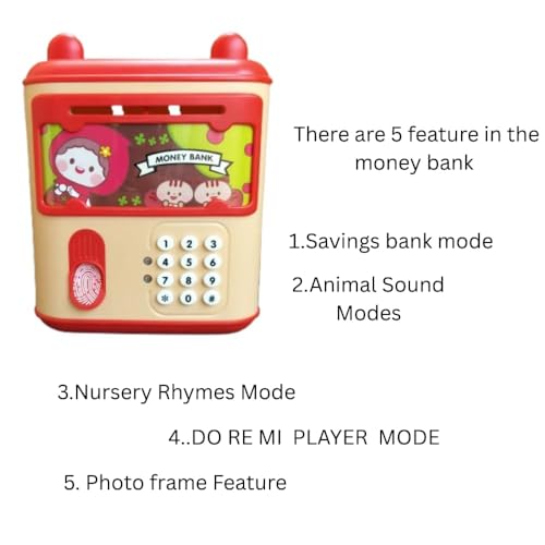 KRIPESH Premium Fingerprint Piggy Bank - Image 7