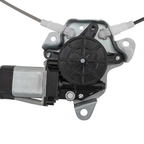 Image of TRQ Front Left Power Window Regulator & Motor Assembly Drivers Side Compatible with 1993-1997 Geo Prizm Toyota Corolla TO1350129
