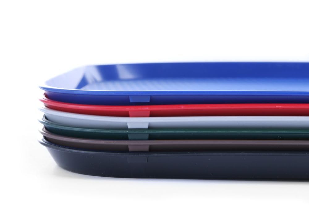 Vassoio Portata Polipropilene 35x45cm - Grigio Resistente Fino A 80°C - Foto 2