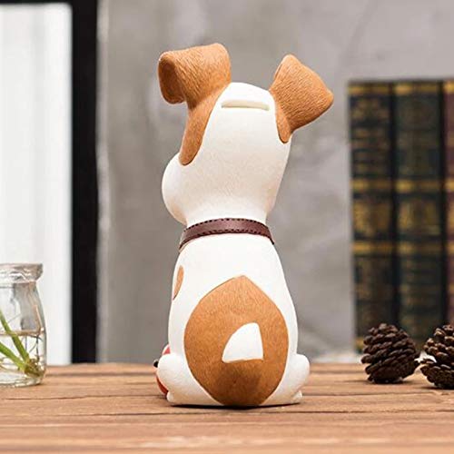 Tirelire Décorative En Forme De Chien En Plastique Dur - 25 Cm De Haut - Occasion Très Bon état