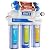 Max Water 6 Stage Aquarium Reverse Osmosis System/Reverse Osmosis System/RO Water Filtration System with Deionization Filter RO Water Purifier 100 GPD Hydroponics RODI System