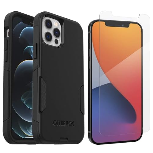 Coque iPhone 12 Pro OtterBox antichoc avec verre trempé Zagg antichoc noir