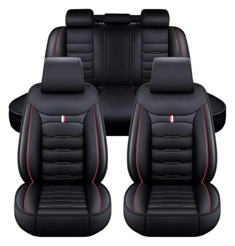 Housses de Siège de Voiture pour Mercedes Benz M-Class ML W164 SUV ML 320 2006-2011, Ensemble Complet de Housses Siege Auto Universel en Cuir, Compatible avec...