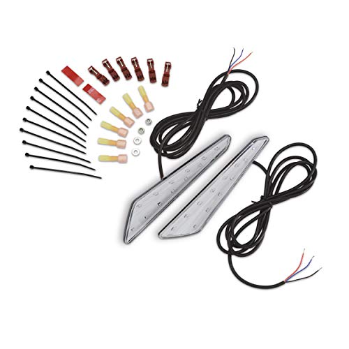Show Chrome Accessories 52-923R 2 Red LED Maker Light Set for Honda GL1800 2018-