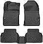Husky Liners | Weatherbeater Series | Front & 2nd Seat Floor Liners - Black | 98751 | Fits 2011-2019 Ford Fiesta 3 Pcs