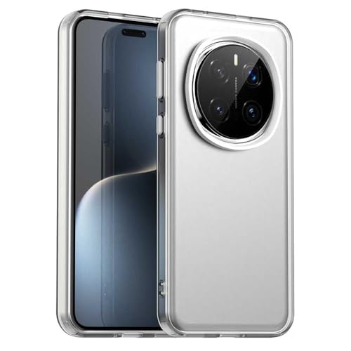 Image of for Honor Magic7 Pro 5G Case PC+TPU+PET Matte Anti-Drop Phone Back Cover - White