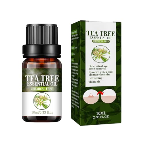Aceite Hidratante Natural,Aceite Reparador Facial | Hidratante natural de árbol de té y aceite nutritivo | Herramienta de cuidado facial reparadora calmante para la escuela, viajes, hogar y viajes de